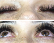 Russian volume eyelash extensions full set-
