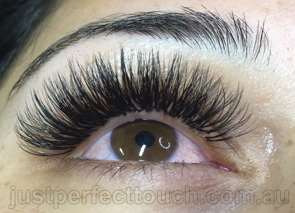 Russian Volume Eyelash Extensions Just Perfect Touch 