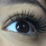 Mink eyelash extensions