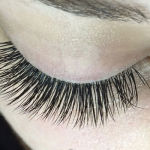 Mink eyelash extensions