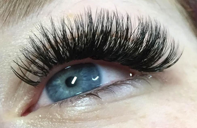 Russian Volume Eyelash Extensions Just Perfect Touch