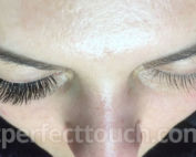 Volume lashes before after Melbourne