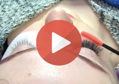 Russian volume eyelash extensions