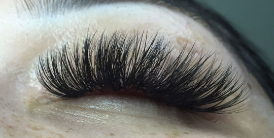 Russian volume eyelash extensions full set-