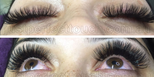 Russian volume eyelash extensions full set-