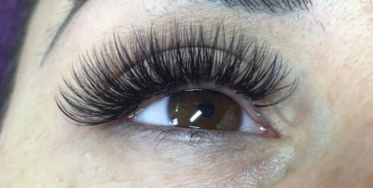 Russian volume eyelash extensions full set-