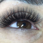 Russian volume eyelash extensions