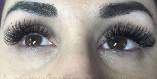 Russian volume eyelash extensions full set-