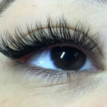 Mink eyelash extensions