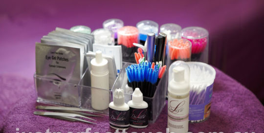 Just Perfect Touch eyelash extensions salon interior Melbourne