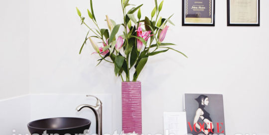 Just Perfect Touch eyelash extensions salon interior Melbourne