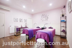 Just Perfect Touch eyelash extensions salon interior Melbourne