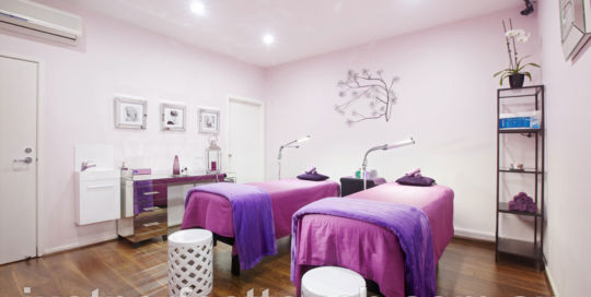 Just Perfect Touch eyelash extensions salon interior Melbourne
