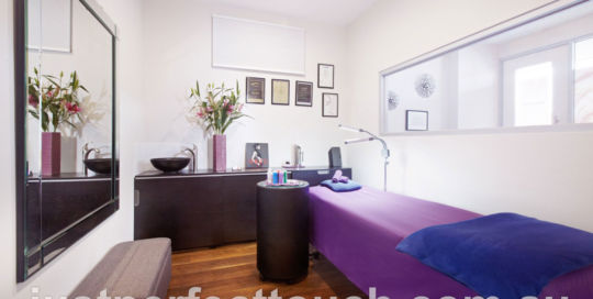 Just Perfect Touch eyelash extensions salon interior Melbourne