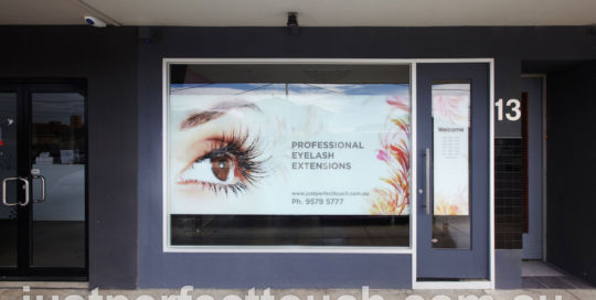 Just Perfect Touch eyelash extensions salon street view Melbourne