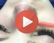 Russian volume eyelash extensions