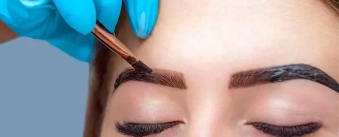 How to tint your eyebrows