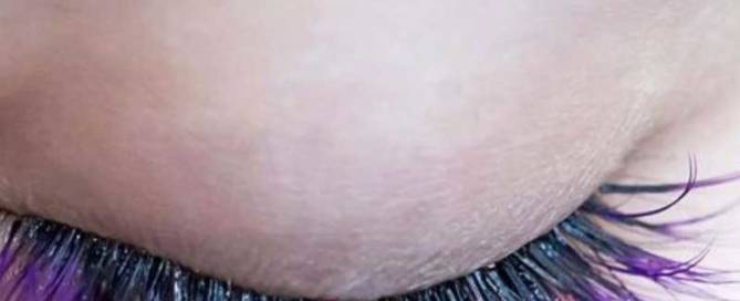 ombre lashes extensions