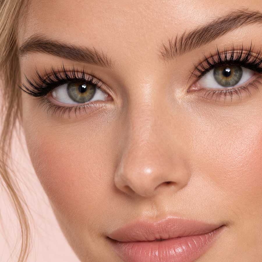 Fox Cluster Lash extensions